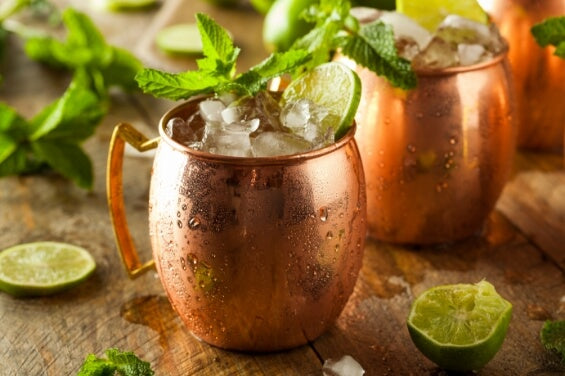 Non-Alcoholic Moscow Mule Mocktail